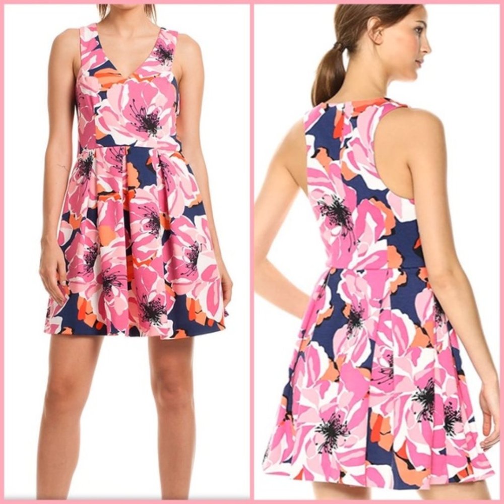 Trina Turk Marcia Fit & Flare Dress Size 2